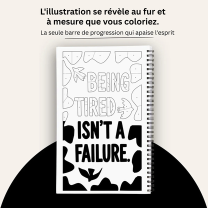 Livre de coloriage à une seule couleur – Édition Reset®